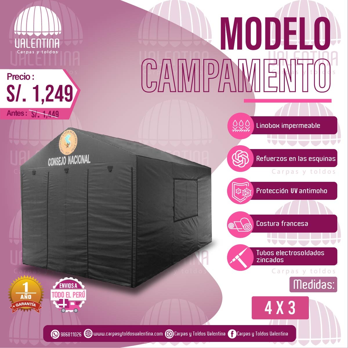 Campamento 4x3